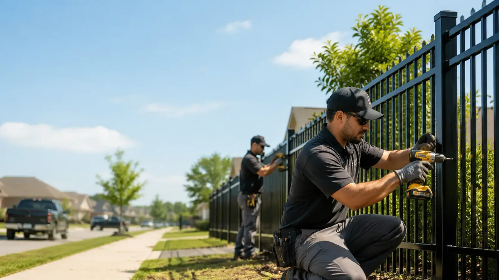 Metal Fence Installation in Garden Prairie, IL